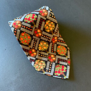 Men's Profilo Studio Necktie One Size Gray Black